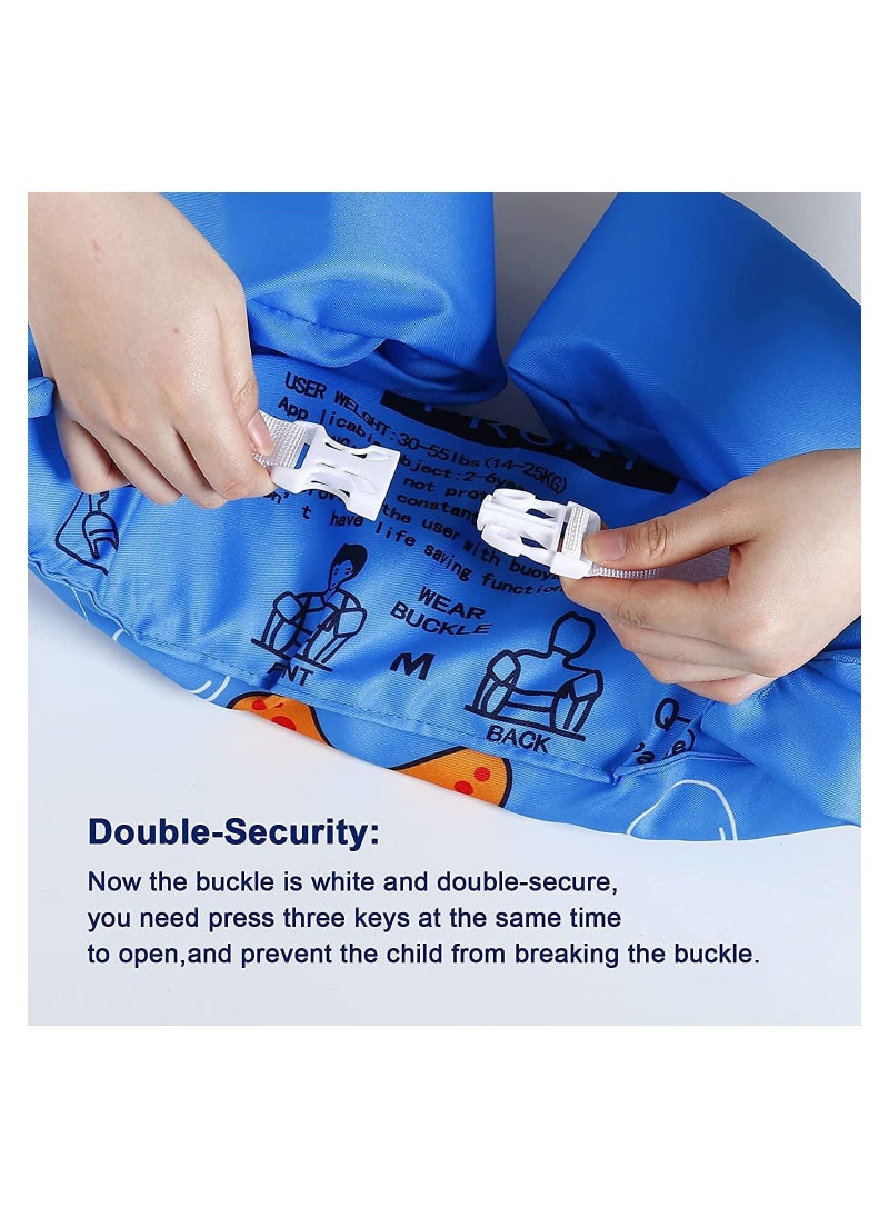 Toddler Swim Vest,Swim Arm Bands,Kids Water Wings Arm Floaties,Dinosaur