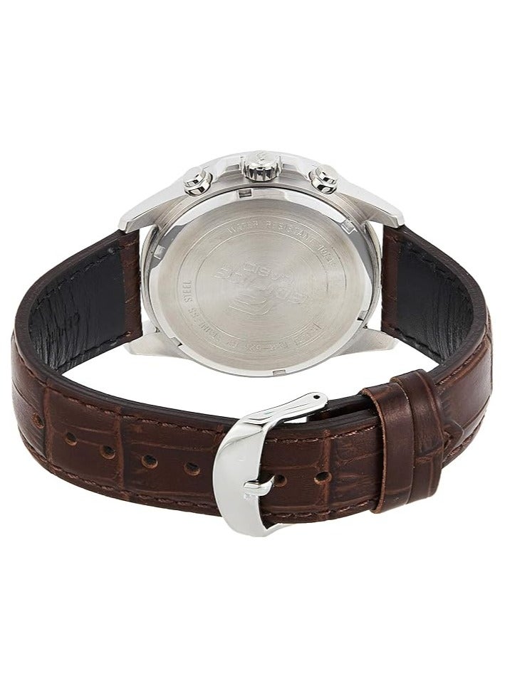 Casio Edifice Men's White Dial Stainless Steel Chronograph Watch EFR-526L-7AVUDF - Image 2