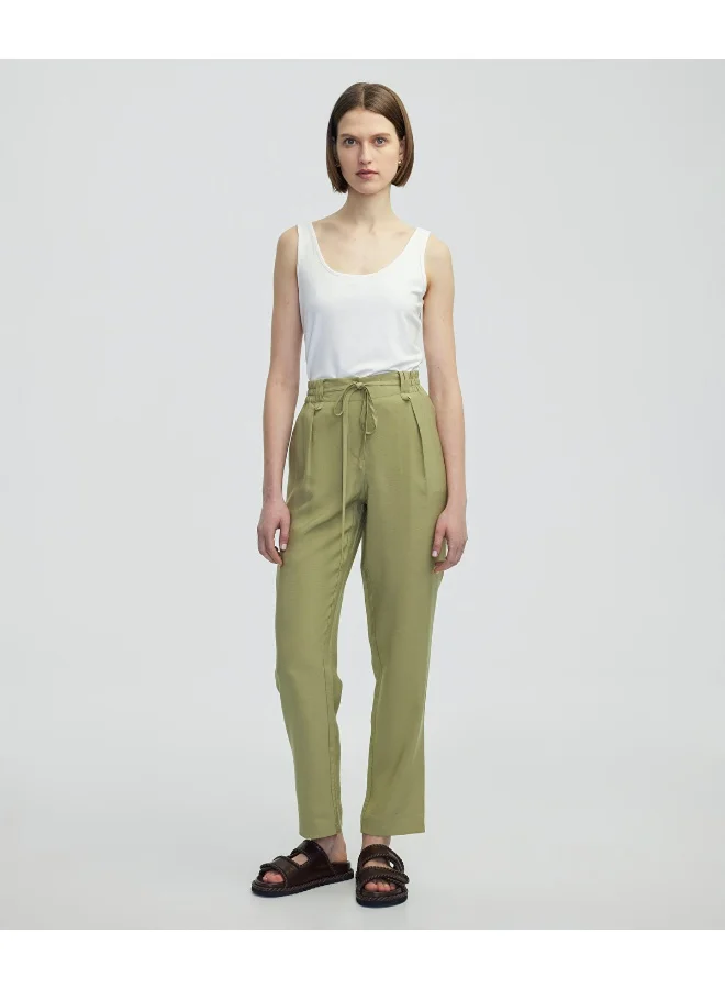 ابيكول بنطلون كاروت بخصر برباط