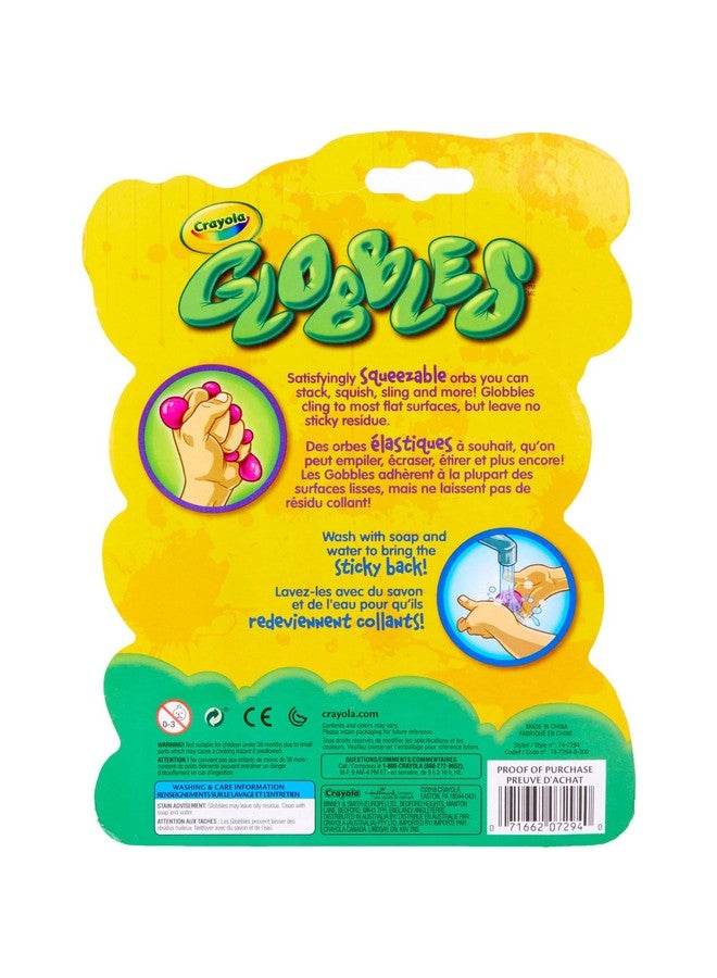 Crayola Globbles Fidget Toy (6Ct) Sticky Fidget Balls Squish Gift For Kids Sensory Toys Ages 4 5 6 7 8 - Image 3