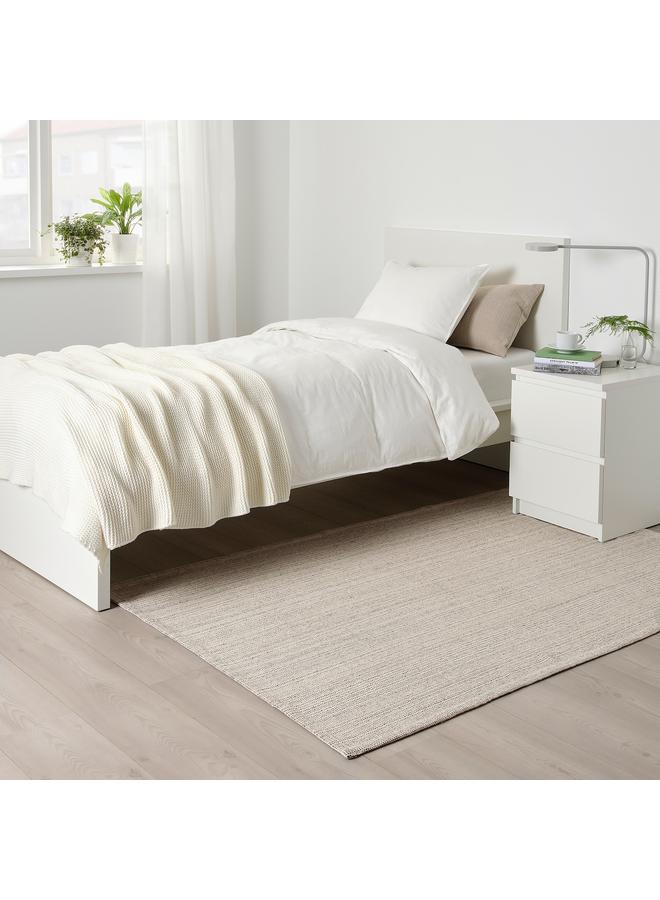 Zaboon Rug, flatwoven, natural/black, 120x180 cm - Image 3