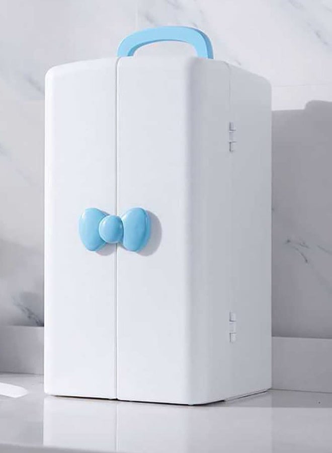 JCB CHIC Large Cosmetic Makeup Organizer, Dust Water Proof Cosmetics Storage Display Case, Cosmetic Storage Box with Brush Organizer, Suitable for Bathroom Countertop and Bedroom Vanity Dresser - Image 1