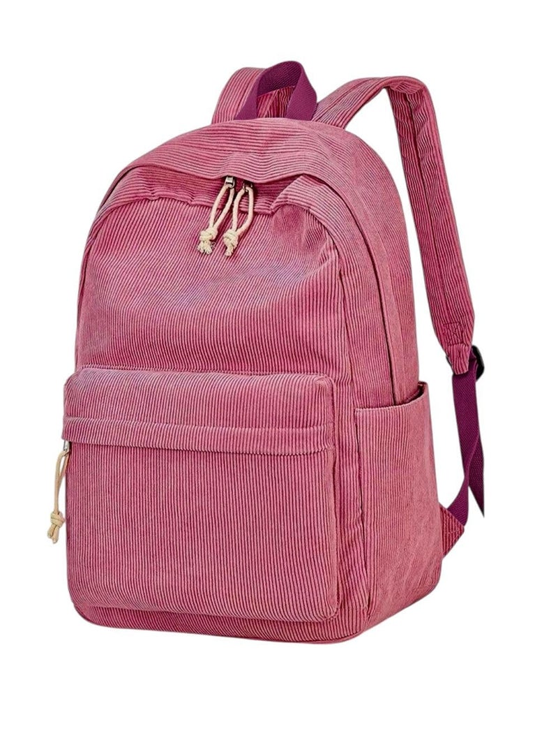 Santic حقائب ظهر للنساء/الرجال أنيقة وعصرية وعادية لحقائب الكلية، حقيبة مصممة للمدرسة/الكلية/النزهة للنساء والفتيات - Image 1