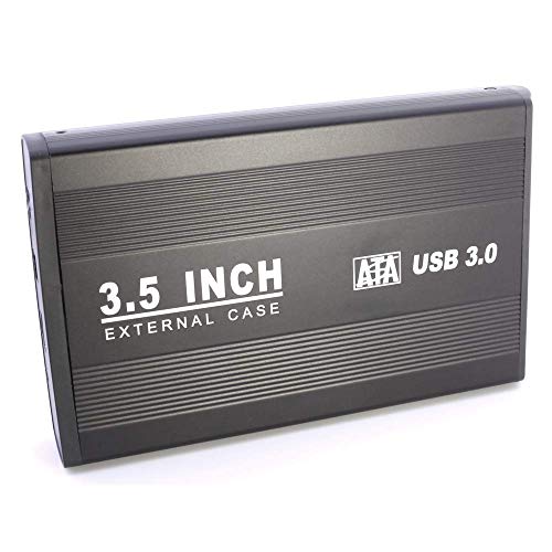 axGear 3.5 Inch SATA Hard Drive Enclosure USB 3.0 High Speed External Case - Image 1
