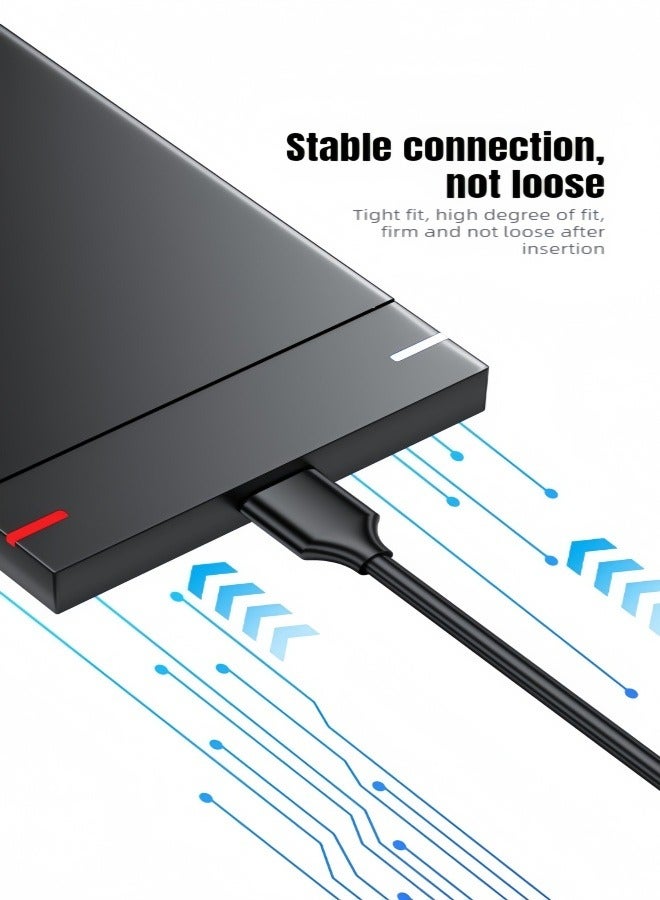 الصفحة الرئيسية كابل USB 3.0 إلى Micro B بطول 1.5 متر (5 جيجابت في الثانية) - كابل محرك أقراص صلبة لـ Seagate و WD و Toshiba HDD/SSD الخارجية - كابل مزامنة بيانات عالي السرعة للأقراص الصلبة المحمولة و Backup Plus و My Passport - Image 4