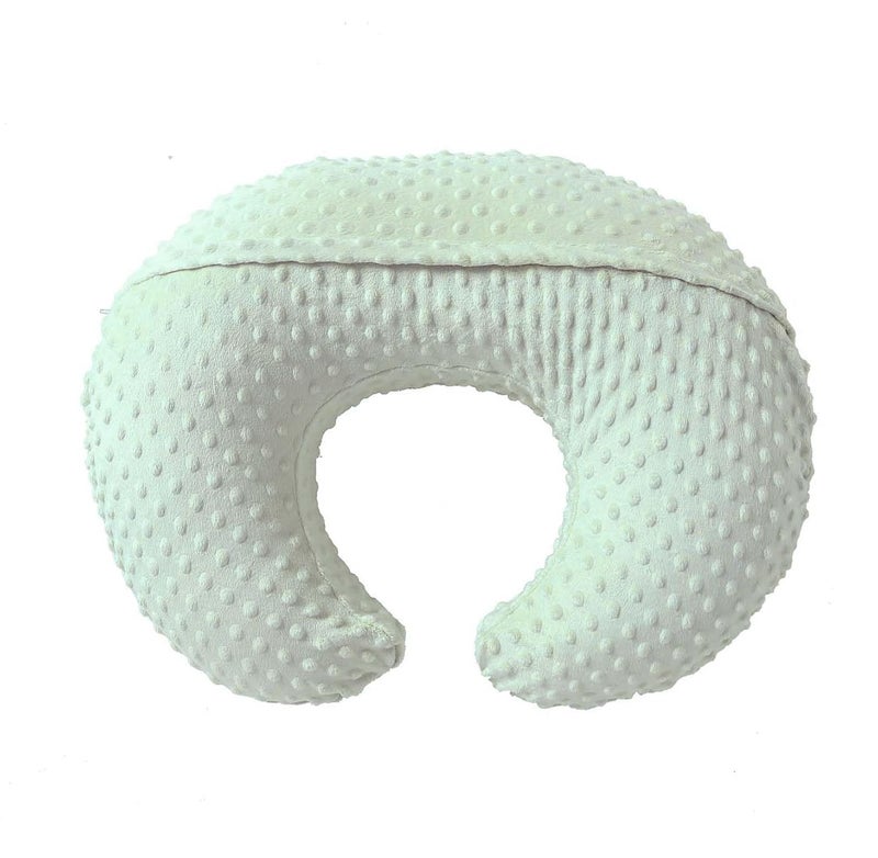 QUENESS Nursing Pillow Cover Breastfeeding Pillow Cases Plush Dot Slipcover Pillow Sham (Green) - Image 3