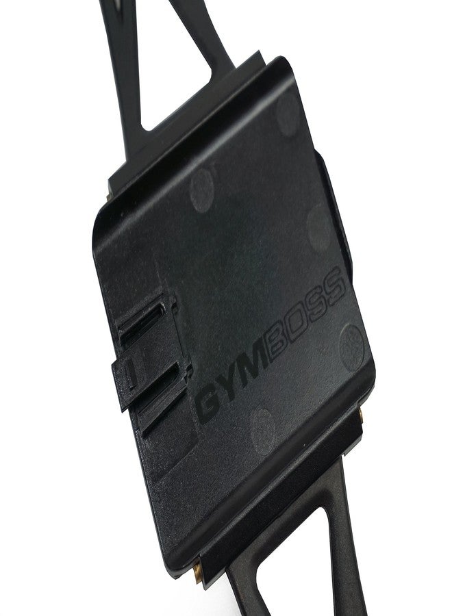 Gymboss سوار ساعة Gymboss مزود بمؤقت فترات وساعة توقيت - أسود (مقاس واحد يناسب الجميع) - Image 3