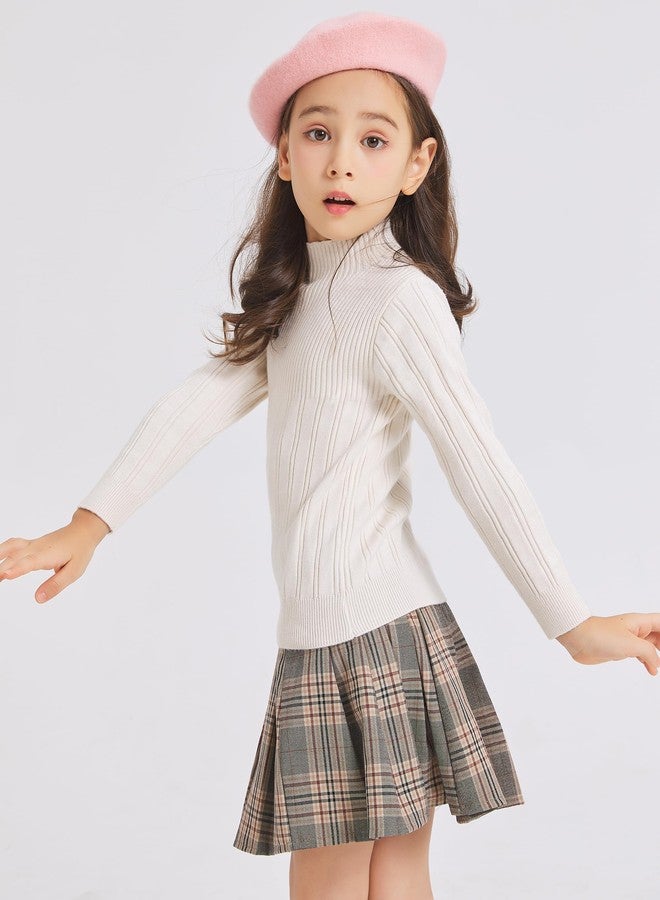 ZLYC Wool Kids Beret Hat Girls Solid Color Artist French Beret Cap, Pink - Image 4