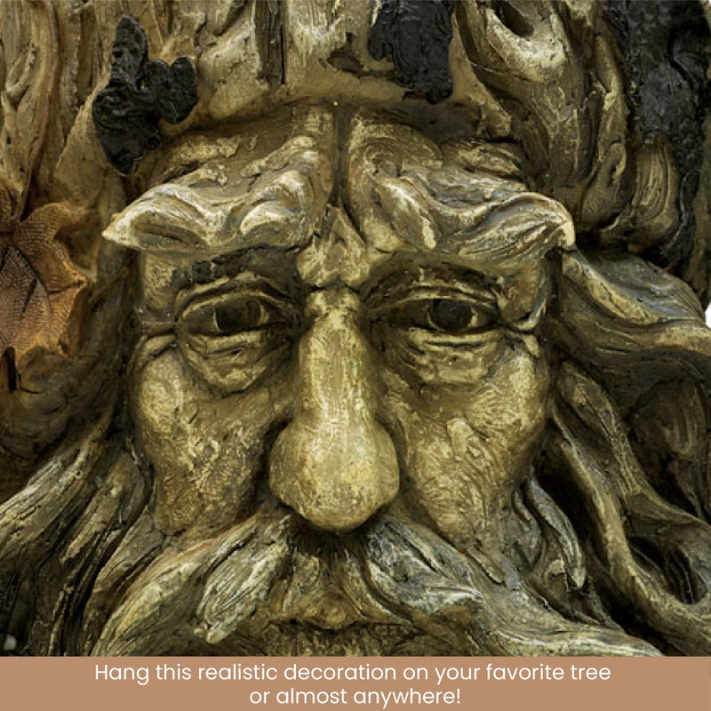 Bits and Pieces - 'Old Man' Tree Hanging Planter - Yard Decorations - Whimsical Tree Sculpture - Indoor/Outdoor Decoration - Garden Peeker Yard Art - Image 4