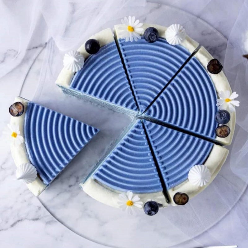 OCPO Kitchen قالب سيليكون حلزوني من OCPO KITCHEN لخبز كيك الموس، قالب خبز سيليكون ثلاثي الأبعاد للحلويات الفرنسية، المعجنات، الشوكولاتة، كب كيك، الآيس كريم، تزيين الكيك، شكل حلزوني (6 تجاويف) - Image 5
