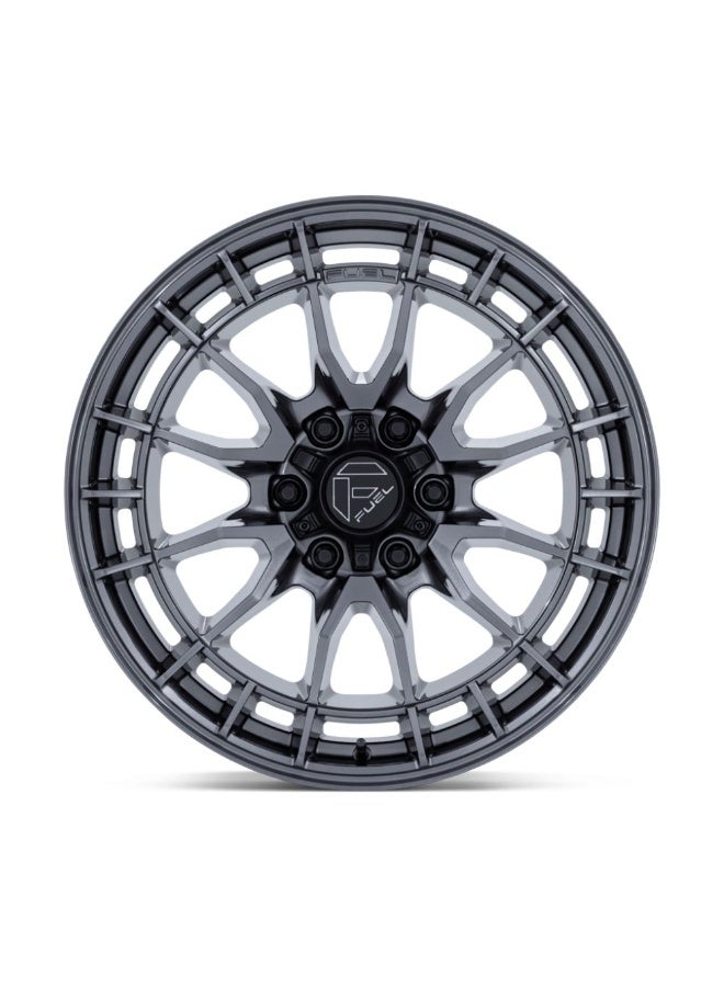 FUEL FC888 REVOLT 17X9 6X139.7 ET00 CB106.1 MATTE BLACK - Image 1