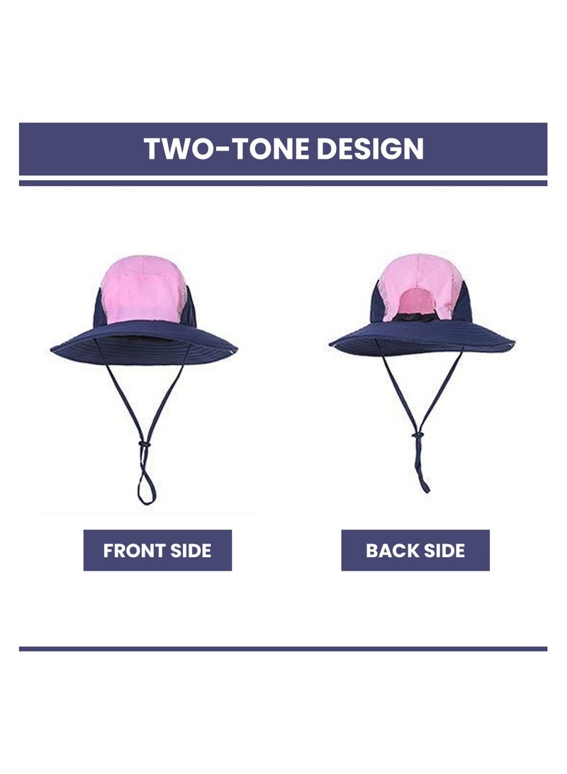 NENOUSH Bucket Hat For Women-Adult Bucket Hat-Sun Protection Hat-Perfect For Beach -Pool-Travel-Hiking And Camping  - Image 2