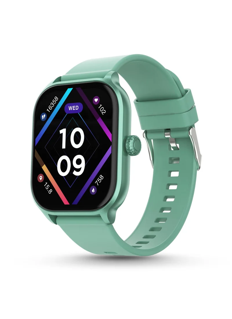 بيبل Pebble NEO Smart Watch for Men & Women with 1.99'' HD Display, Bluetooth Calling, SpO2 & Heart Rate Monitoring, Rotating Crown, Sports Modes, Sleep Tracking, Alarms, Notifications & Built-in Games