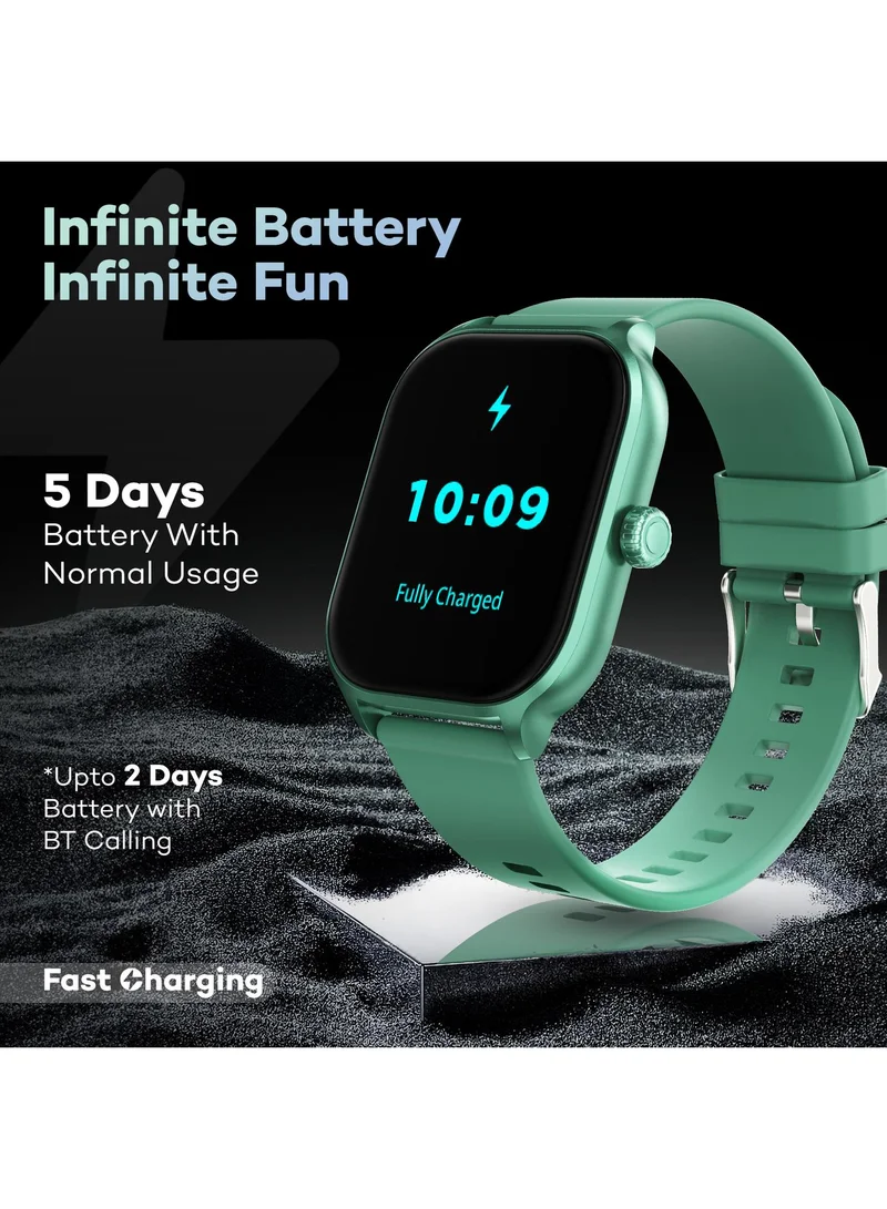 Pebble Pebble NEO Smart Watch for Men & Women with 1.99'' HD Display, Bluetooth Calling, SpO2 & Heart Rate Monitoring, Rotating Crown, Sports Modes, Sleep Tracking, Alarms, Notifications & Built-in Games