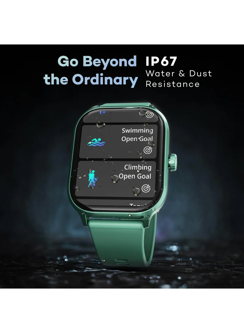 Pebble Pebble NEO Smart Watch for Men & Women with 1.99'' HD Display, Bluetooth Calling, SpO2 & Heart Rate Monitoring, Rotating Crown, Sports Modes, Sleep Tracking, Alarms, Notifications & Built-in Games