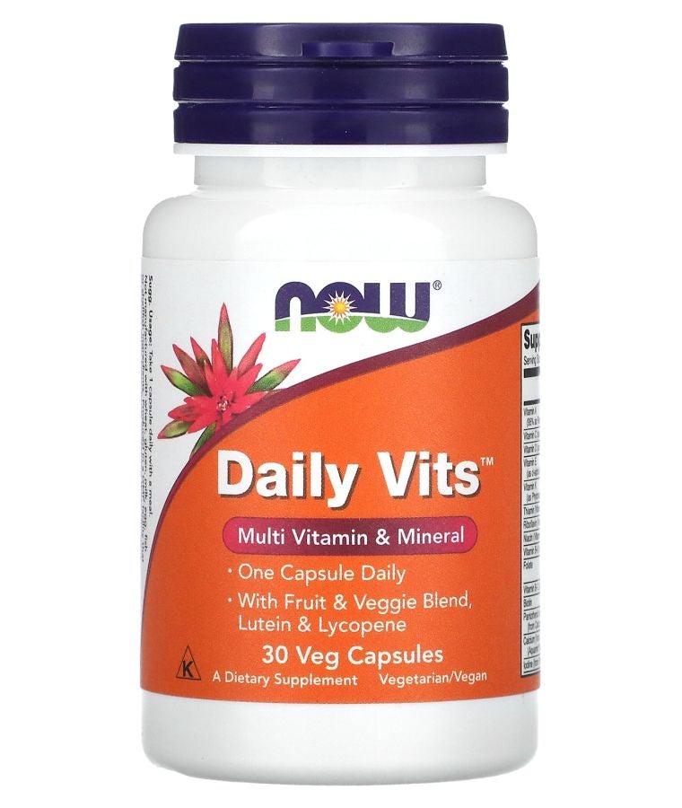 now Daily Vits 30 Veg Capsules