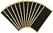 RACOFSB Fingerboard Foam Grip Tape Finger Skateboard Griptape 40mmX110mm 12pcs Black - Image 2