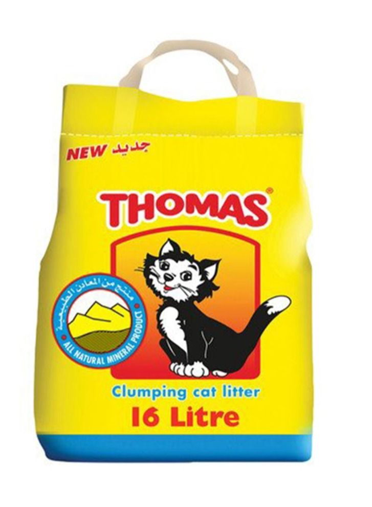 Thomas Cat Litter Granules Multicolour 16Litre - Image 1