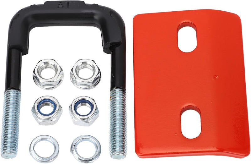 Heavy Duty Anti Rattle Trailer Hitch Tightener Clamp Red Compatible with 1 25 and 2 Inch Hitches - Image 1