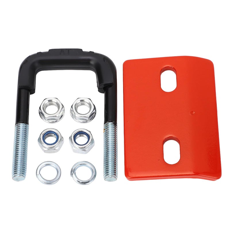 Heavy Duty Anti Rattle Trailer Hitch Tightener Clamp Red Compatible with 1 25 and 2 Inch Hitches - Image 2
