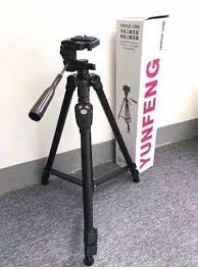 Professional Tripod 3388 with Adjustable Height for Smartphones & Cameras - Image 1