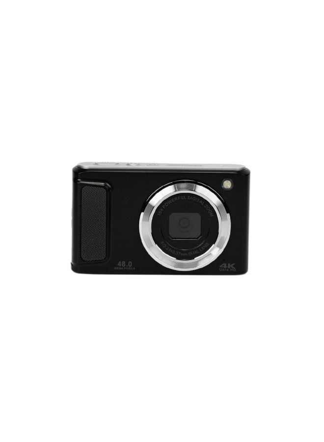 PROMAGE PROMAGE Digital Camera PC140 Black - 48MP 4K UHD Vlogging Camcorder with 2.8" IPS Display, 18X Digital Zoom & Solibag Carry Case  - Image 1