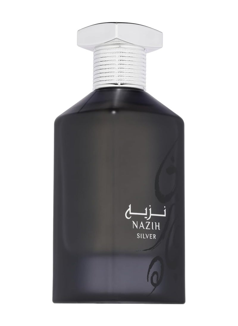 Athoor al Alam - Nazih Silver - Eau de Parfum - By Athoor Al Alam - Perfume For Men, 100ml - Image 1