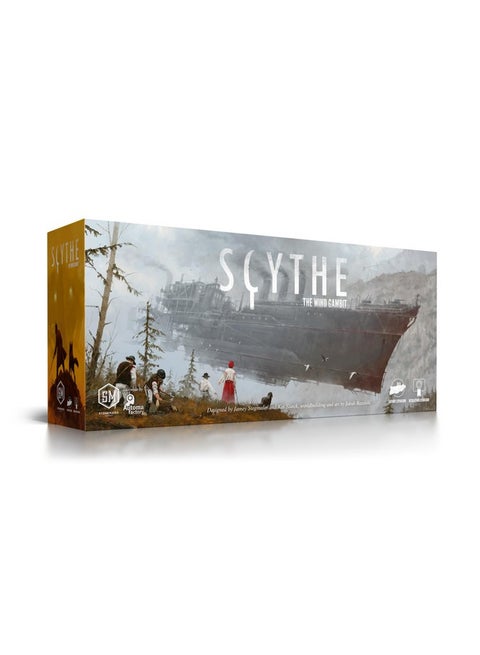 Stonemaier Games: Scythe: The Wind Gambit Expansion | Add to Scythe (Base Game) | Adds Airships and Resolutions (Two New Modules) | 1-5 Players, 140 Mins, Ages 14+