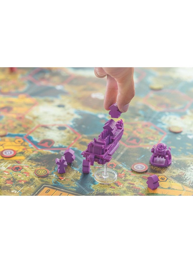Stonemaier Games: Scythe: The Wind Gambit Expansion | Add to Scythe (Base Game) | Adds Airships and Resolutions (Two New Modules) | 1-5 Players, 140 Mins, Ages 14+