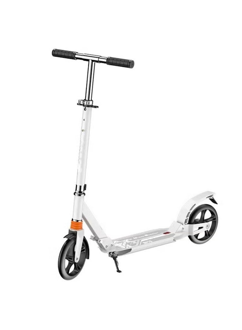ROHAN WINGS Adjustable & Foldable Adult Kick Scooter – 200mm Big Wheels | Dual Suspension | Lightweight Aluminum - Image 1
