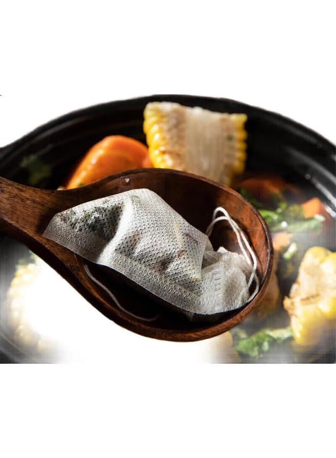 MAX COOK Maxcook Soup Strainer Bags, Chinese Herbal Medicine Seasoning Pouches, Non-Woven Disposable Filter Bags, 60 Small Size Mcpj186 - Image 1