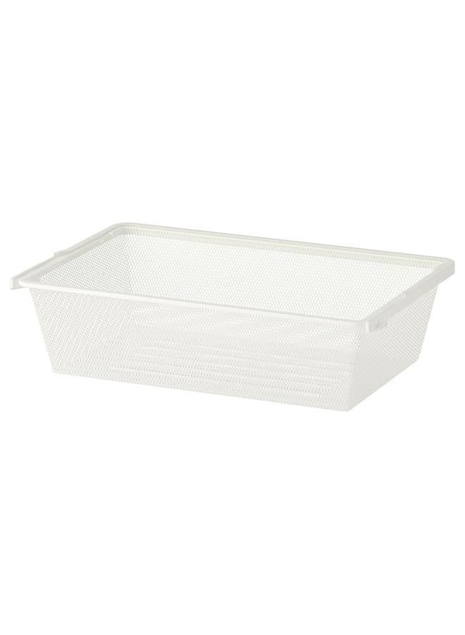 Zaboon Mesh Basket, White, 60X40X15 Cm  - Image 1