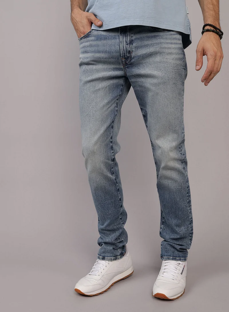 American Eagle Airflex+ Mid Wash Silm Jeans