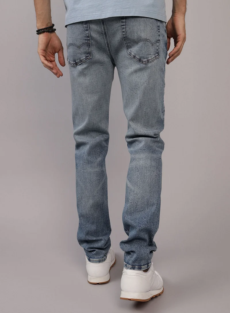 American Eagle Airflex+ Mid Wash Silm Jeans