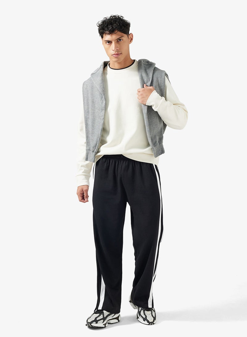 Seventy Five Basics Slit Hem Double Panel Oversized Joggers - Image 2