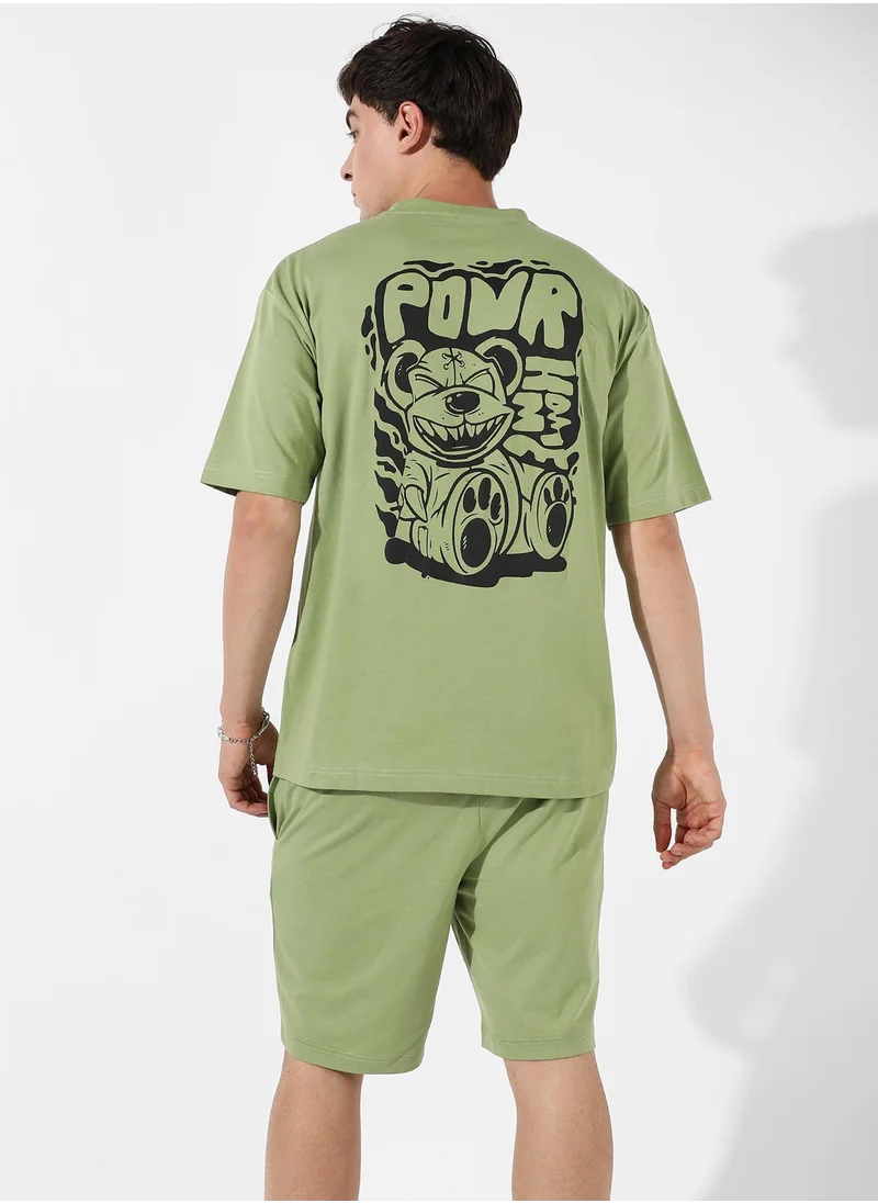 كامبوس سوترا Contrast Print Co-Ord Set