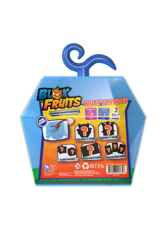 Blox Fruits Diamond Collector Bundle Series 2 | 2 DLC Code Included! | Collectible Plush Toy | Collectible Figure | Soft Toy | Perfect for Kids, Gamers and Collectors  - Image 3