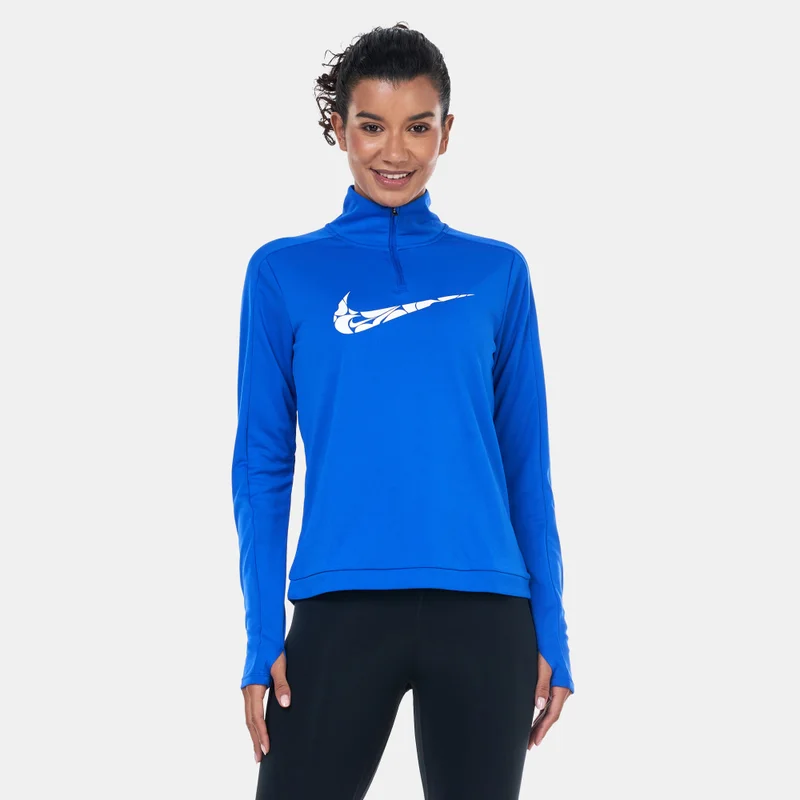 نايكي طبقة وسطى بسحاب ربع للنساء بتقنية دراي-فيت وسووش