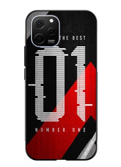 Protective Case Cover For Huawei Enjoy 50z Number One Design Multicolour