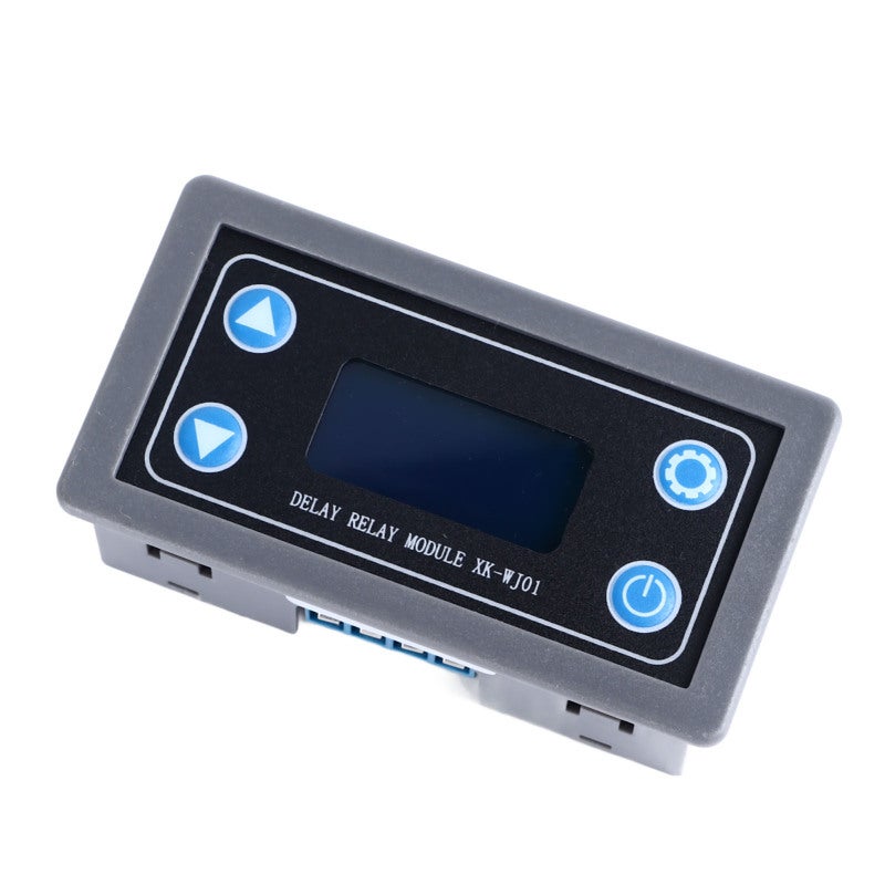Delay Power Timer: 30V 10A DC / 220V 5A AC, Reliable Precise Circuit Control, Intuitive Display Button Operation - Versatile Wide Application, Compact Durable ABS Material for Various Electrical Equip - Image 1