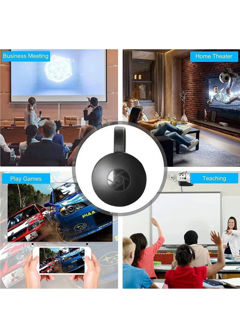 LEDIN - Wireless HDMI WiFi Display Dongle Adapter HDMI Wireless Video 4K Screen Sharing Adapter Full HD 1080P WiFi Screen Mirroring Adapter Casting Screen to HDTV/Projector/Monitor Low Latency - Image 1