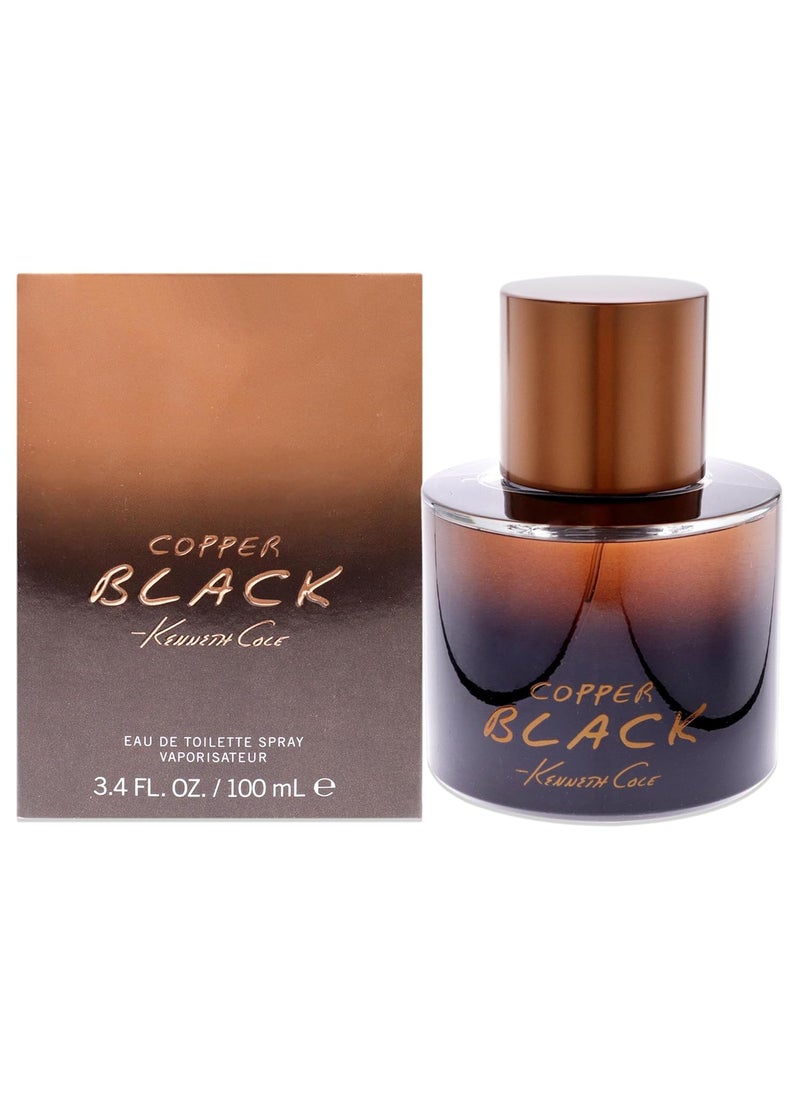 Kenneth Cole Kenneth Cole Copper Black Eau De Toilette Cologne for Men 