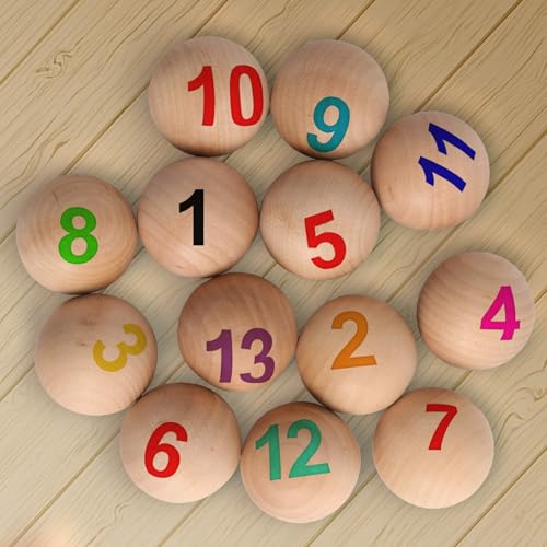 KOHAND 30 Pack 2 Inch Wooden Balls, Round Wood Ball for Crafts, Unfinished Wooden Balls for DIY Art Craft Painting Projects - Image 5
