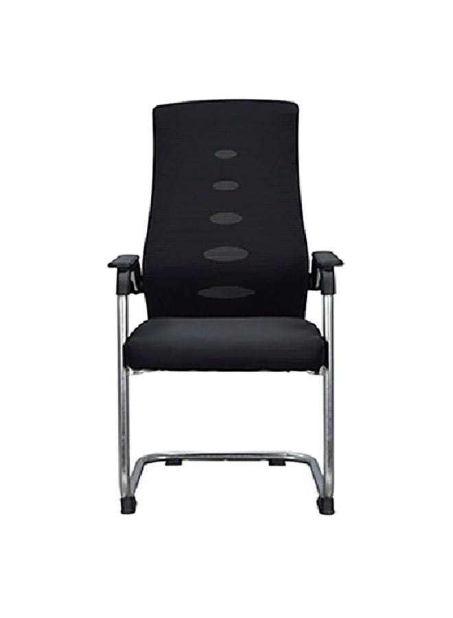 ROYALOAK Atlas Visitor Chair | High Grade Nylon Mesh | High Backrest | Comfortable Seating Space | Comfortable Armrest | Visitor Chair for Office Work | Visitor Chair | Sturdy Base | Smooth Texture - Image 2
