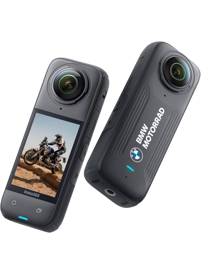 انستا 360 كاميرا أكشن إنستا360 X4 للدراجات النارية من بي إم دبليو إصدار محدود - 8K مقاومة للماء - Image 1