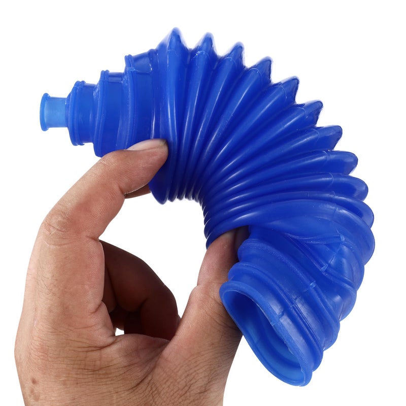 A.I.FORCE Universal Steering Rack and Pinion Tie Rod Boots, Silicone Bellow Boots with 2 Pieces Gaiter Pinion Boots, 4 Pieces Locking C-Clamps and 6 Pieces Cable Ties, Blue - Image 2