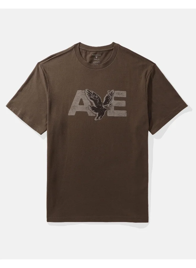 امريكان ايجل AE Logo Graphic T-Shirt