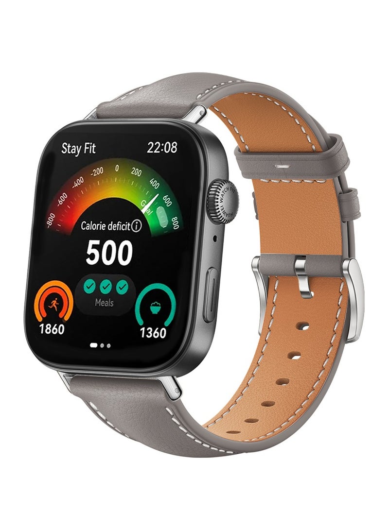 FITME Leather Replacement Band For Huawei Watch Fit 3 - Image 1