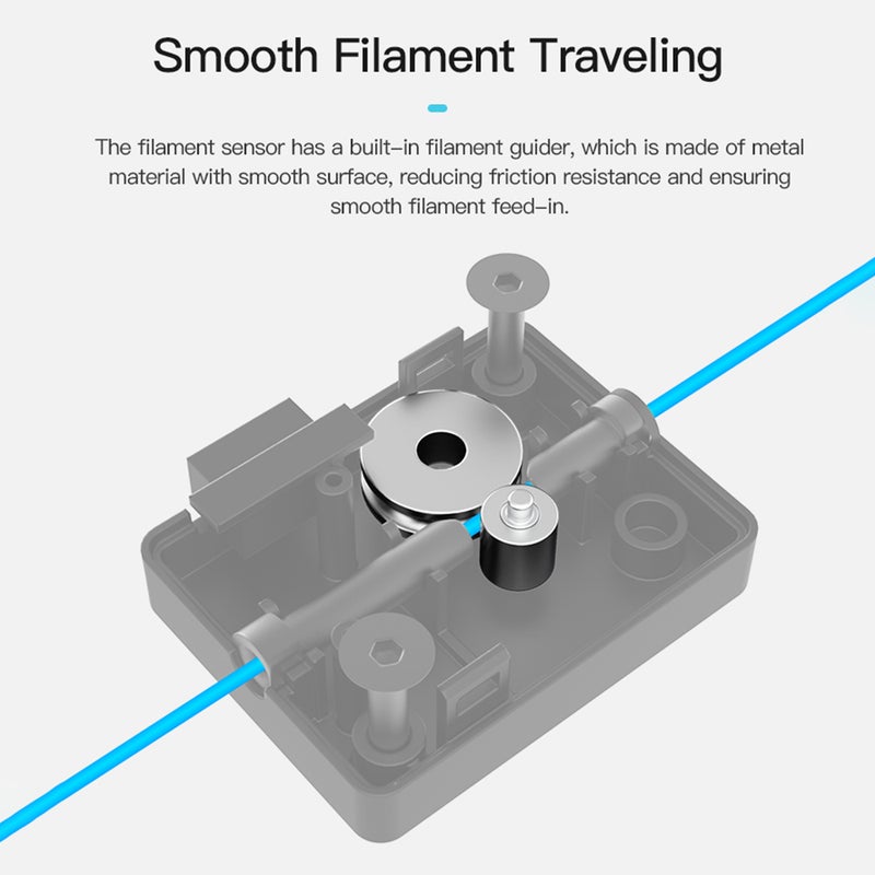 Creality Filament Detector Kit（Ender-3 V3 SE）Suitable for Ender-3 V3 SE/Ender-3 V3 KE with LED Indicator and Automatic Detection - Image 5