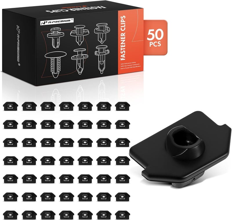 A-Premium 50PCS Nylon Push Type Retainer Clips for Toyota Models - Image 1